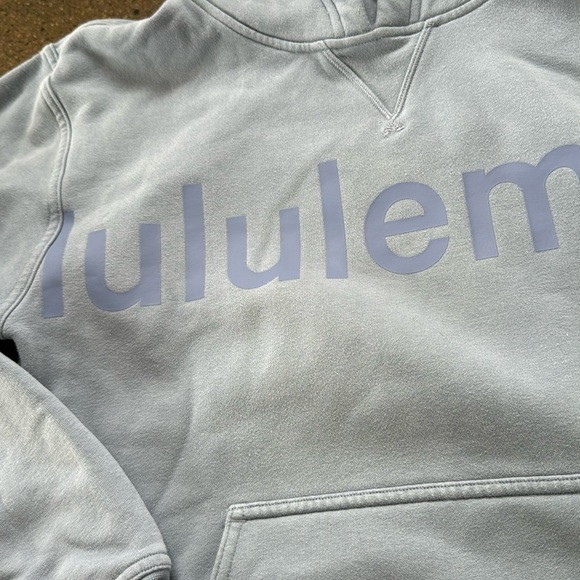 All Yours Hoodie chambray logo hoodie - Picture 2 of 12